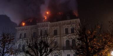 Brand von Gmunden: Polizei befragt mutmaßlichen Täter