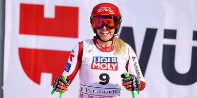 Hütter-Wahnsinnsfahrt lässt ÖSV in Val d'Isere jubeln