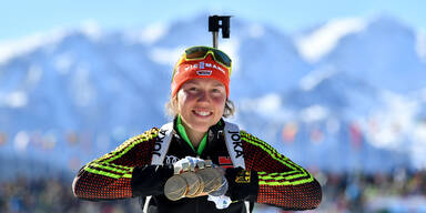Biathlon-Olympiasiegerin Laura Dahlmeier
