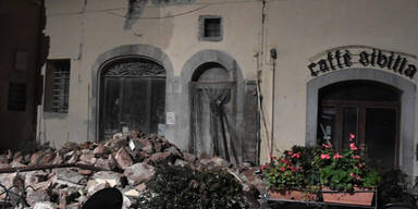 Erdbeben in Italien - Lage in Visso 