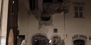 Erdbeben in Italien - Lage in Visso 