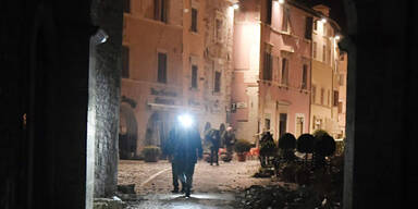 Erdbeben in Italien - Lage in Visso 