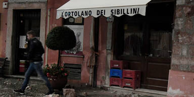 Erdbeben in Italien - Lage in Visso 