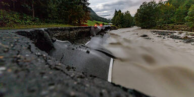 Unwetter Salzburg Zivilschutzalarm