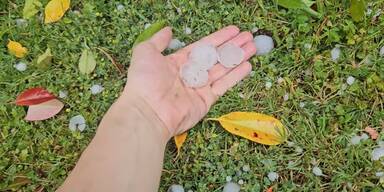 Mega-Hagel: Schwere Unwetter im Südosten Österreichs