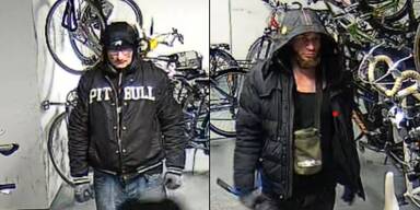 Profi-Fahrraddiebe - Fahndung nach grimmigem Duo 
