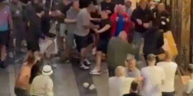 Straßenschlacht vor EL-Finale in Bilbao
