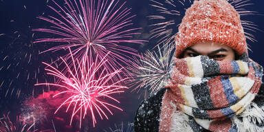 So kalt und stürmisch wird die Silvesternacht