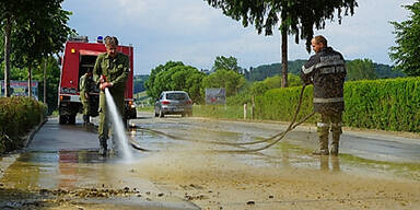 Unwetter bei Feldbach 