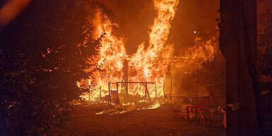 Brand in Wien