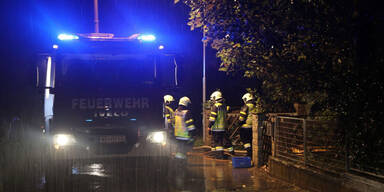 Unwetter-Einsatz