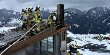 Brand bei Restaurant in Tiroler Skigebiet
