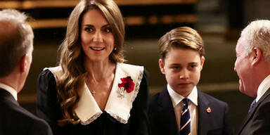 Großer Auftritt für Prinz George