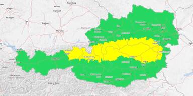 Gewitter-Warnung in mehreren Bundesländern