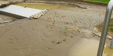 Überschwemmungen in Ost-Österreich