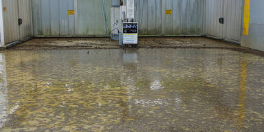 Überschwemmungen in Ost-Österreich