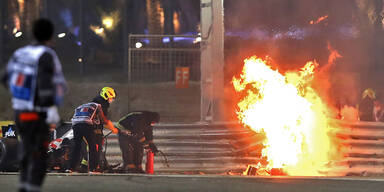 Neue Details zum Horror-Crash von Romain Grosjean