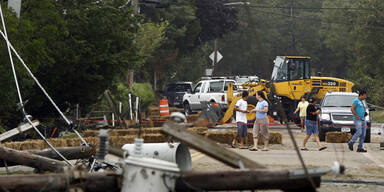 Hurrikan Irene wütet in den USA