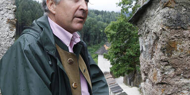 Felssturz auf Burg Hochosterwitz