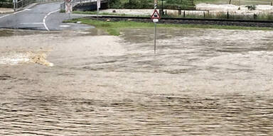 Hochwasser im Pinzgau