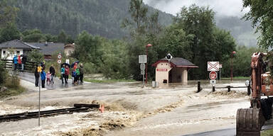 Hochwasser im Pinzgau