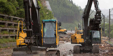 Hochwasser in Taxenbach 