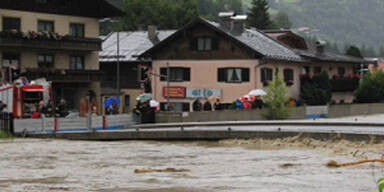 Hochwasser im Pinzgau