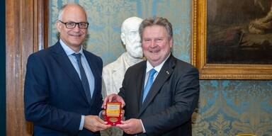 Ludwig traf römischen Bürgermeister Gualtieri