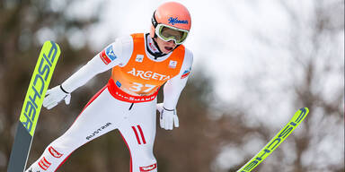 Halbzeit: Jan Hörl hält ÖSV-Adler mit Riesensatz im Rennen