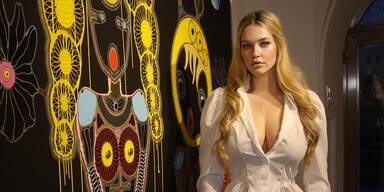 Vanessa Küstner: Ex-Spielerfrau von Rubin Okotie erobert die Salzburgs Kunstszene