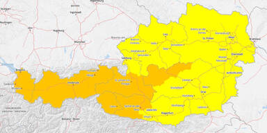 Kälte in Österreich