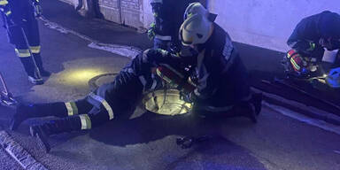 "Lost Place"-Erkundung geht schief – Mann steckt in Kanalisation fest