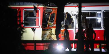 Zug-Crash in OÖ 