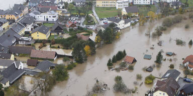 Lavamünd steht unter Wasser