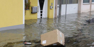 Lavamünd steht unter Wasser