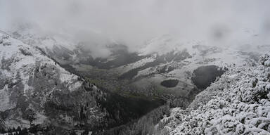 Neuschnee in den Bergen