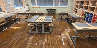 250.000 Euro Schaden: Schüler fluten Klassenzimmer