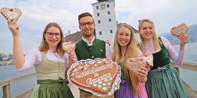 Lebkuchenherzen zum Liebstattsonntag.