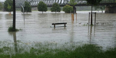 Hochwasser in Linz 