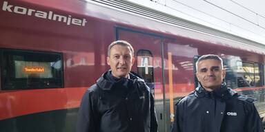 Koralmbahn-Lokführer: "Es war sehr aufregend" 