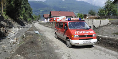 Aufräumarbeiten in St. Lorenzen