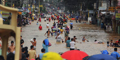 Verheerende Überschwemmungen auf den Philippinen