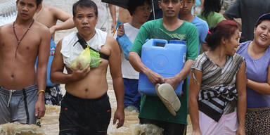 Verheerende Überschwemmungen auf den Philippinen