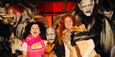 Bei Trachhten-Modenschau: Mausi Lugner "als Perchte gebucht"