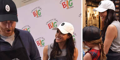 Thanksgiving: Meg und Harry werkeln mit ihren Kids für guten Zweck