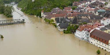 Überflutungen in der Wachau