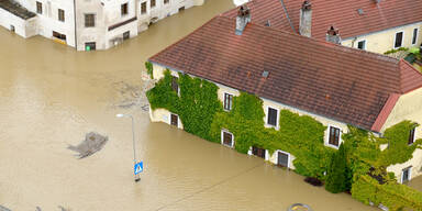 Überflutungen in der Wachau