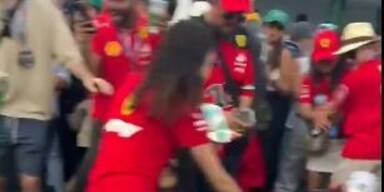 Wilde Formel-1-Schlägerei in Mexiko: Red Bull vs. Ferrari 