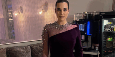 Kleid-Schock um Nadine Mirada! Reißverschluss gerissen vor Opernball