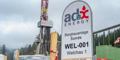 Gasbohrungen in Molln.